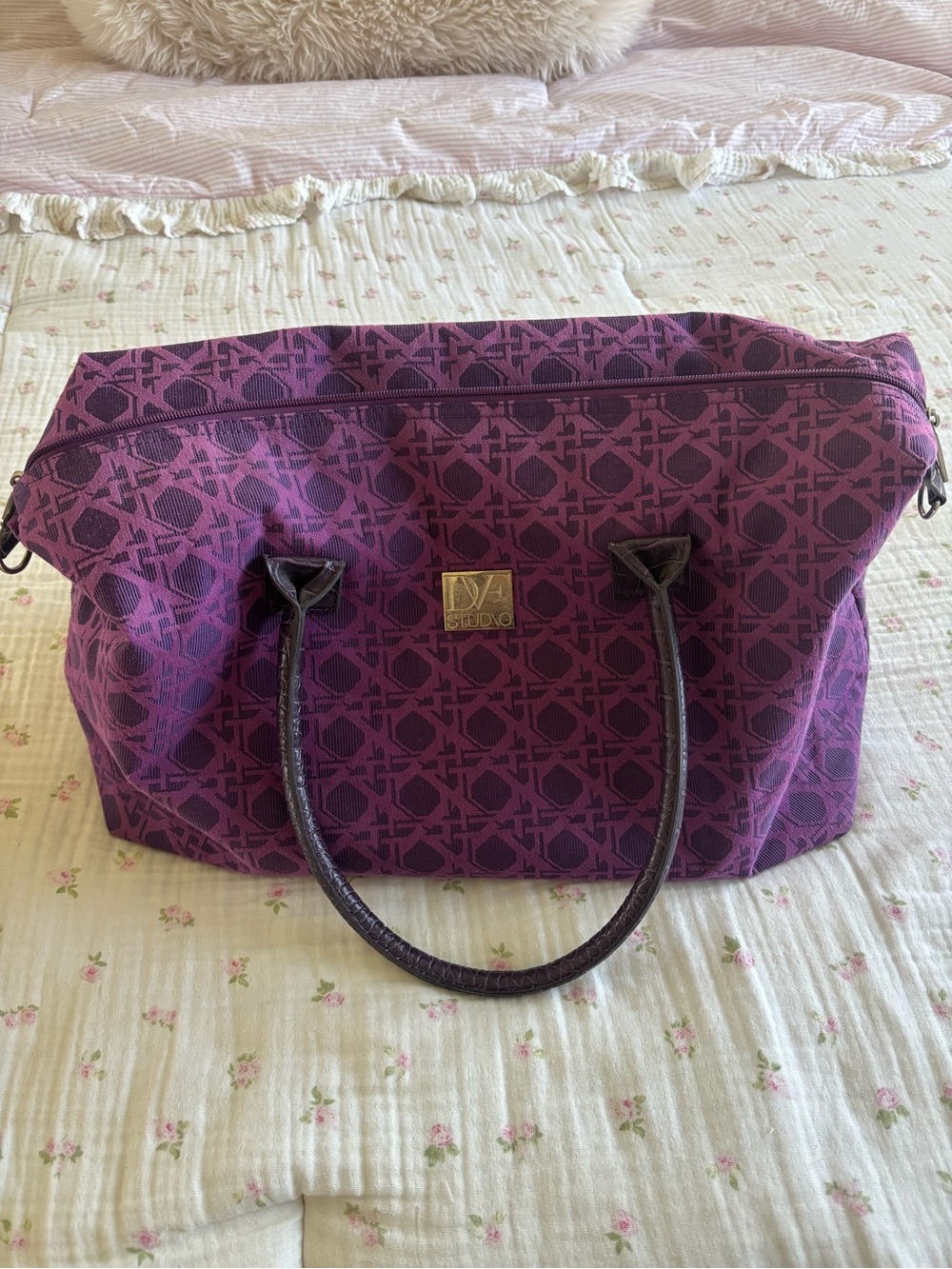 Studio Plum Monogram Travel Tote